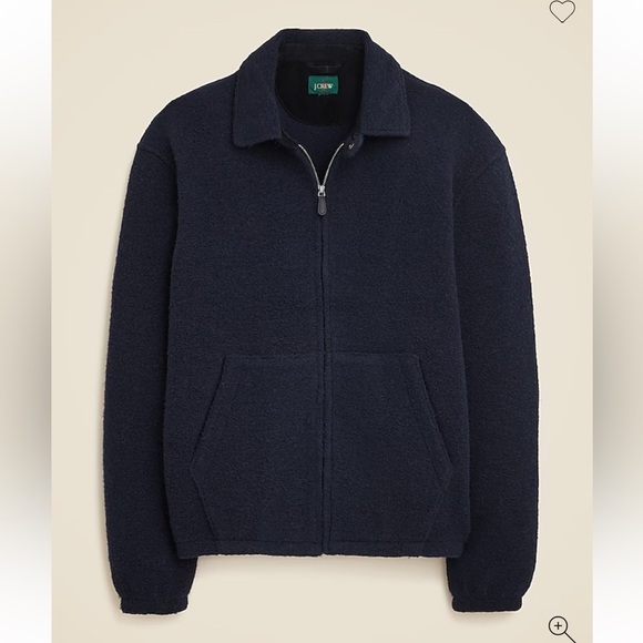 J. Crew Other - J crew Wool-blend sweater fleece jacket